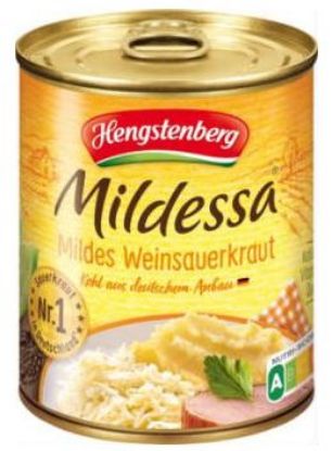Bild von Mildessa Sauerkraut  810g  1/1 mit der Beschreibung Hengstenberg