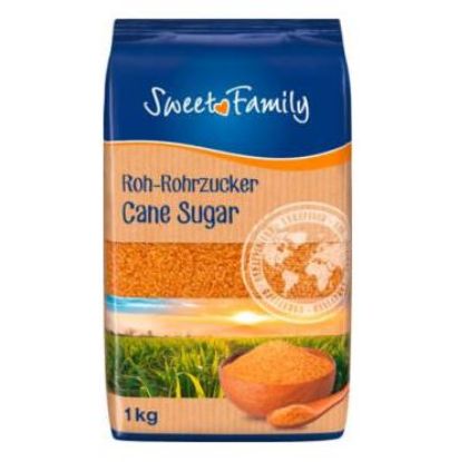 Bild von Rohrzucker braun lose 1 kg mit der Beschreibung Sweet Family
