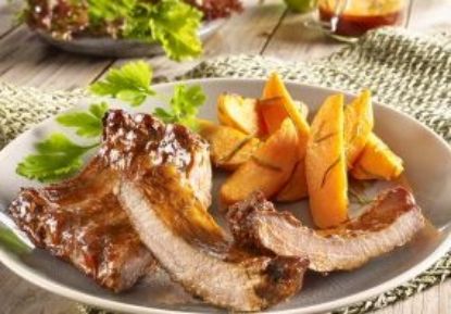 Bild von Spare-Ribs BBQ gebraten 6kg mit der Beschreibung FVZ