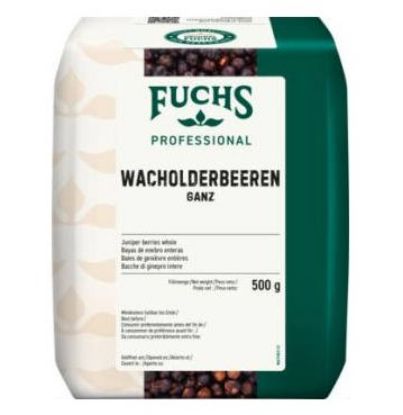 Bild von FUCHS Wacholderbeeren 500 g mit der Beschreibung ganz