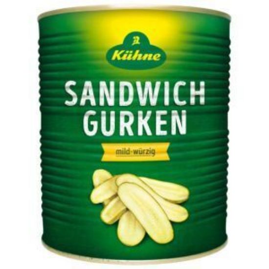 Bild von Sandwich-Gurken 3/1 Ds. ATG 1550g mit der Beschreibung KÜHNE