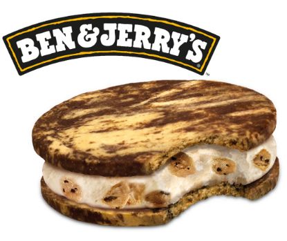 Bild von Sandwich Cookie Dough 25 x 120 mll mit der Beschreibung BEN & JERRY´S