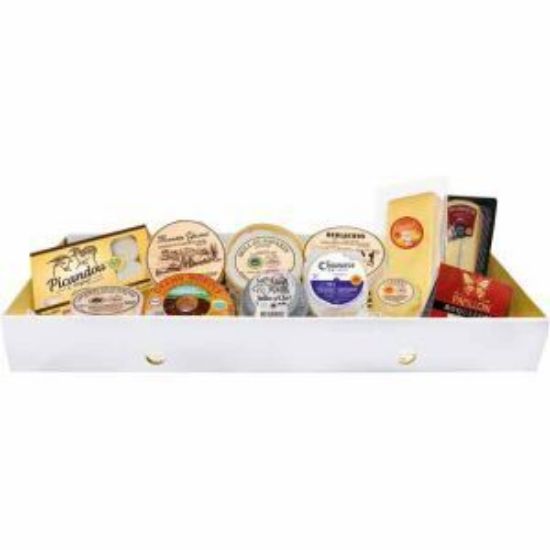 Bild von frz. Weichkäsesortiment "Plateau Saison" ca. 4 kg aus 12 Käsesorten mit der Beschreibung Weichkäse u. Schnittkäse aus Kuhmilch & Ziegenmilch