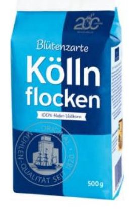 Bild von Haferflocken Blütenzart 500g mit der Beschreibung KÖLLN