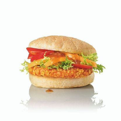 Crunchy Chik´n Burger 135 g, 1,5 kg-Btl.=10-12 St.