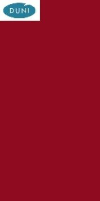 Bild von 33er,3lg.,1/8F.,4x250 St BORDEAUX mit der Beschreibung DUNI Zelltuchservietten