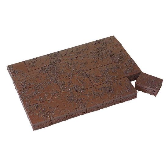 Bild von Schokokuchen mit Schokostreusel 1.250g 3 Platten jeweils vorgeschnitten in 28 Stücke mit der Beschreibung EDNA - Vorbestellung 3 Werktage