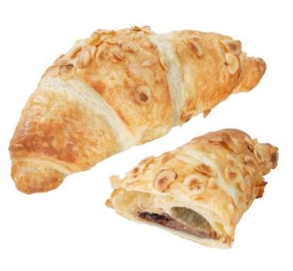 Bild von Nuss-Nougat-Buttercroissant 64 x 100 g mit der Beschreibung EDNA