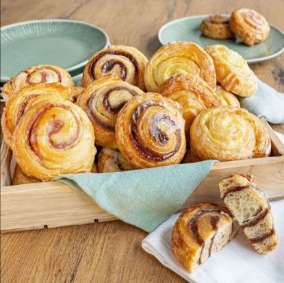Mini-Puddingschnecken Mix 3-fach sortiert