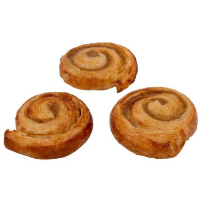 Bild von Mini Cappuccinocreme-Schnecke 90 x 40g Plundergebäck, vorgegart mit der Beschreibung EDNA - Vorbestellung 3 Werktage