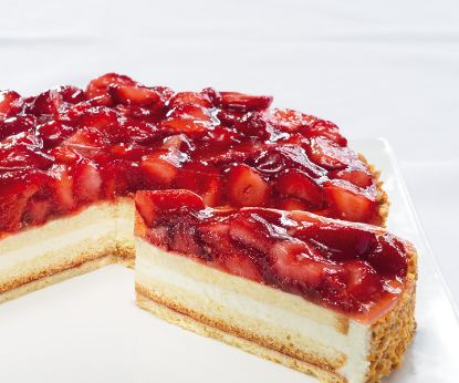 Bild von PFALZGRAF Erdbeerkuchen 2.250g mit der Beschreibung ungeschnitten ODZ