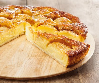 Bild von PFALZGRAF Landfrauenkuchen Apfel 2.250g mit der Beschreibung 14 geschnitten ODZ rund