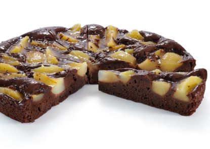 Bild von PFALZGRAF Schoko-Birnen-Kuchen vegan 1.350g mit der Beschreibung 12 geschnitten
