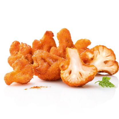 SALOMON Cauli Wings vegan 6x1kg Blanchierte Blumenkohl-Stücke in knuspriger BBQ-...