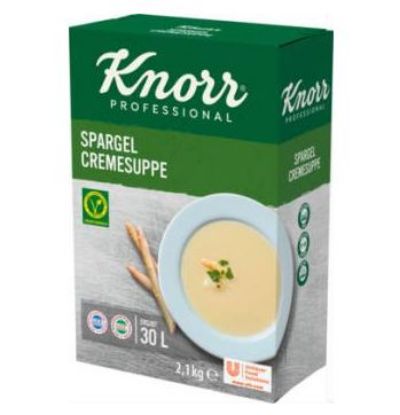 Bild von KNORR Spargelcremesuppe 2,1 kg  ergibt 30 L mit der Beschreibung .