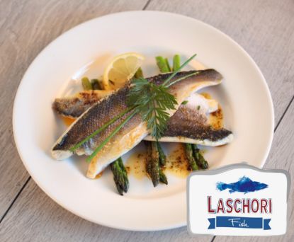 Bild von Wolfsbarschfilet mit Haut 80/120g 5kg mit der Beschreibung .