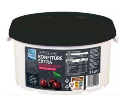 Bild von E.FS Sauerkirsch Konfitüre 3kg