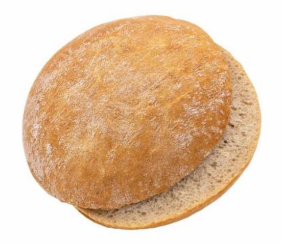 Bild von FF-Sourdough Burger Bun 40x100g, geschnitten mit der Beschreibung EDNA - Vorbestellung 3 Werktage