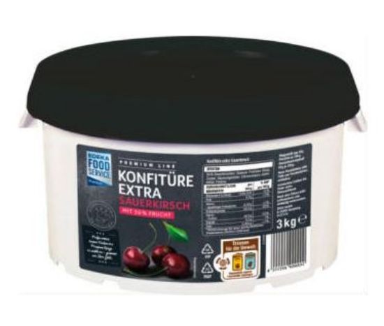 Bild von E.FS Sauerkirsch Konfitüre 3kg