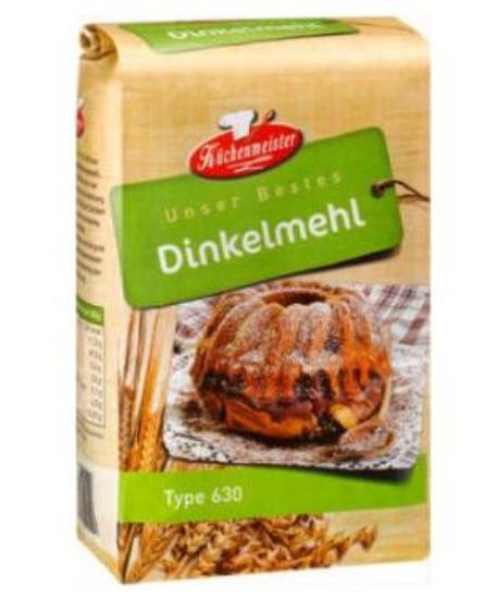 Bild von Dinkel-Mehl Typ 630  1kg mit der Beschreibung Frießinger Mühle - Küchenmeister