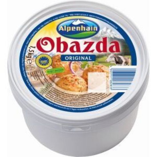 Bild von Obazda-Terrine 1,5 kg mit der Beschreibung Alpenhain - Vorbestellung bitte 1 Woche