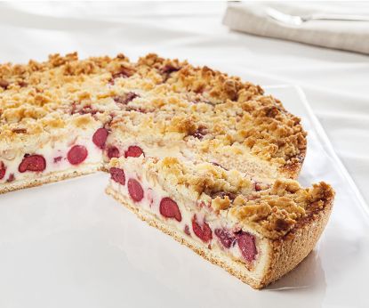 Bild von PFALZGRAF Kirschkuchen mit Streusel 1.900g mit der Beschreibung ungeschnitten  ODZ