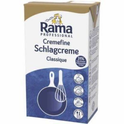 Bild von RAMA Cremefine Schlagcreme 31% laktosefrei  8x1L mit der Beschreibung Upfield - Vorbestellung 1 Woche