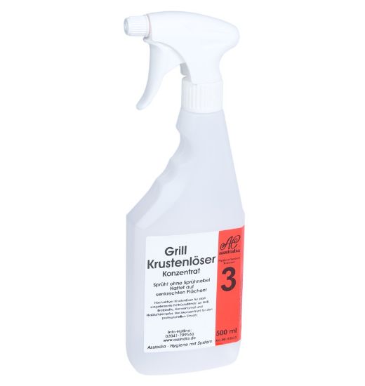 Bild von Grill-Krustenlöser 500ml  Sprühflasche mit der Beschreibung ASSINDIA