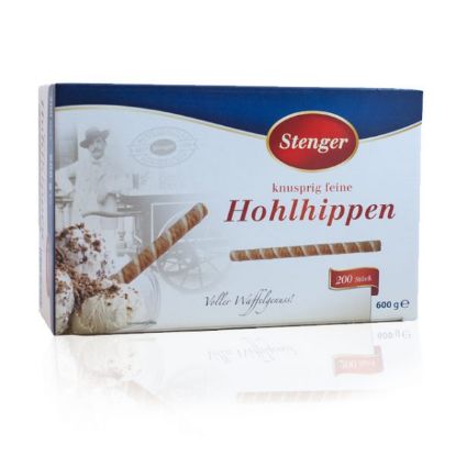 Bild von Hohlhippen lang 12cm  200 St. mit der Beschreibung Stenger