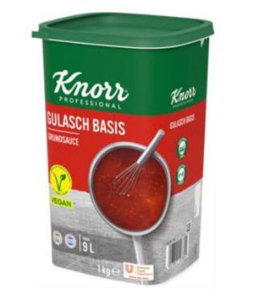 Bild von KNORR 1-2-3 Basis f.Gulasch 1 kg ergibt 9 L