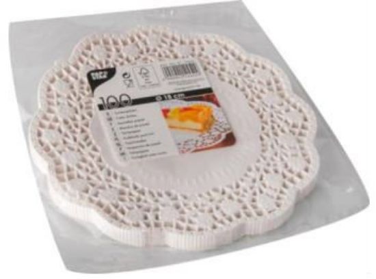 Bild von Tortenspitzen rund 32 cm 250 St