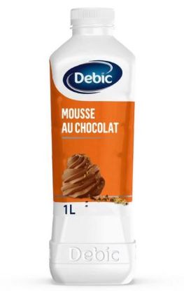 Bild von Mousse au chocolat 1L - flüssige Dessertbasis, mit echter belischer Milchschokolade, ergibt ca. 2L mit der Beschreibung DEBIC