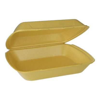 Bild von Menueboxen EPS ungeteilt 100St mit der Beschreibung 7,5 x 24,3 x 20,8 cm, gold