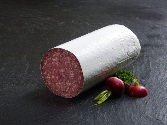 Bild von Salami Stange ca.2 kg 1a weiß, Durchm. 8cm mit der Beschreibung Hünten - Vorbestellung 3 Werktage