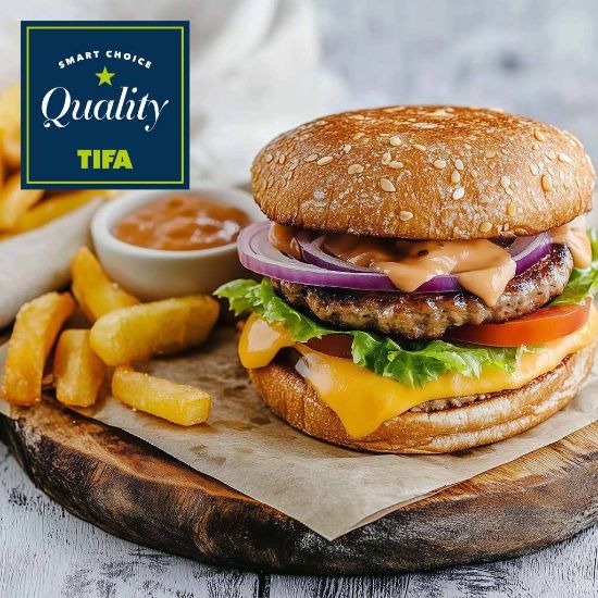 Bild von Hamburger 80 x 62 g mit der Beschreibung TIFA Quality