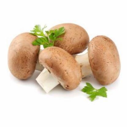 Bild von Champignons braun dunkel 3kg mit der Beschreibung Vorbestellung bitte 3 Werktage
