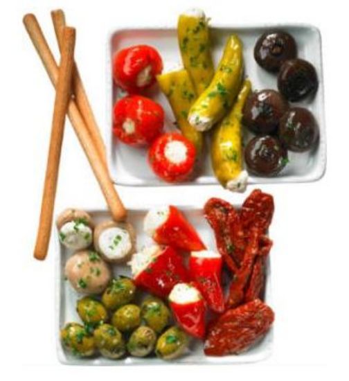 Bild von Antipasti-Mix Partymix 750 g mit der Beschreibung Kühlmann - bitte 1 Woche Vorlauf