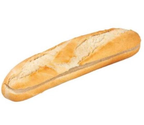 Bild von FF-Demi Baguette, geschnitten, 50x130g, fertig gebacken mit der Beschreibung EDNA - Vorbestellung 3 Werktage