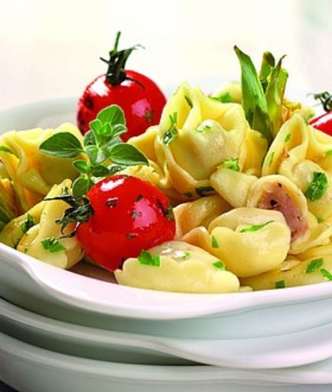 Bild von Tortellini Carne di Manzo, weiß, dampfgegart  2x2,5 kg Rindfleischfüllung mit der Beschreibung Bürger