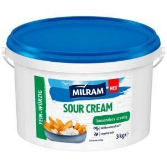 Bild von Sour Cream 10% 3 kg mit der Beschreibung MILRAM