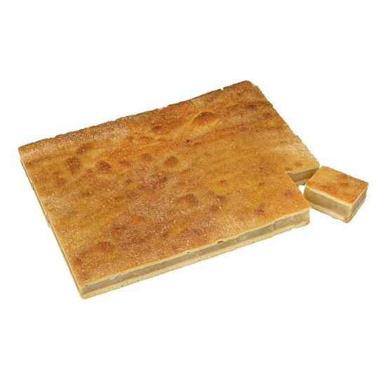 Bild von Gedeckter Apfelkuchen 2.500g, 3 Platten jeweils vorgeschnitten in 28 Stücke mit der Beschreibung EDNA - Vorbestellung 3 Werktage