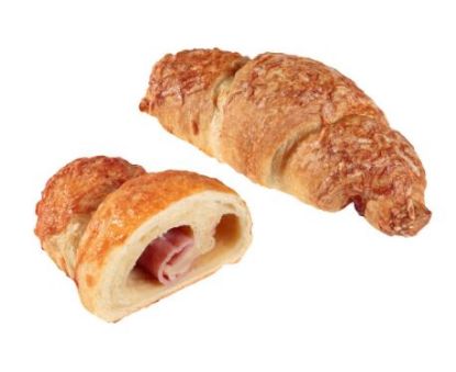 Bild von Schinken-Käse-Buttercroissant 50 x 110g mit der Beschreibung EDNA