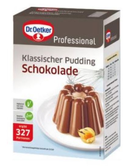 Bild von Puddingpulver Schokolade 2,5kg z.K. mit der Beschreibung Dr.Oetker