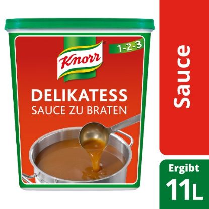 Bild von KNORR Deli.soße zu Braten 1kg mit der Beschreibung Nr. 681 (vegan)