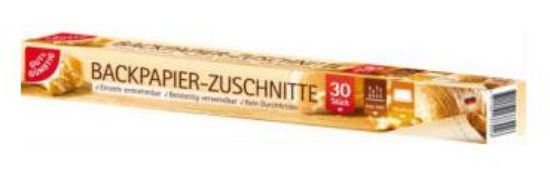 Bild von Backpapier-Zuschnitte 30 St. mit der Beschreibung 38 x 42 cm