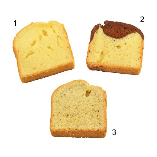 Bild von Glutenfreie Kuchenbox 24 x 60g, 3-fach sortiert mit der Beschreibung EDNA - Vorbestellung 3 Werktage