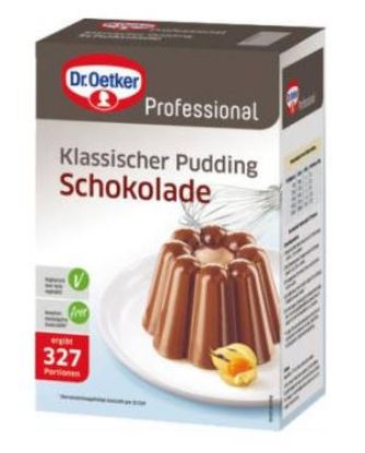 Bild von Puddingpulver Schokolade 2,5kg z.K. mit der Beschreibung Dr.Oetker