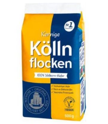 Bild von Haferflocken KERNIG 500g mit der Beschreibung KÖLLN