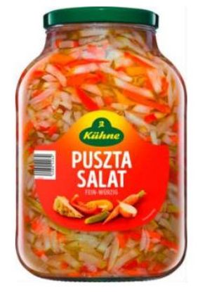 Bild von Puszta Salat 2.450g, ATG 1.380g mit der Beschreibung KÜHNE