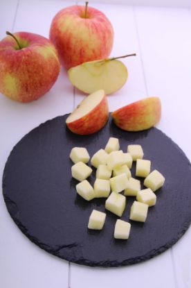 Bild von Apfel-Würfel 4 x 2,5 kg mit der Beschreibung MELZER